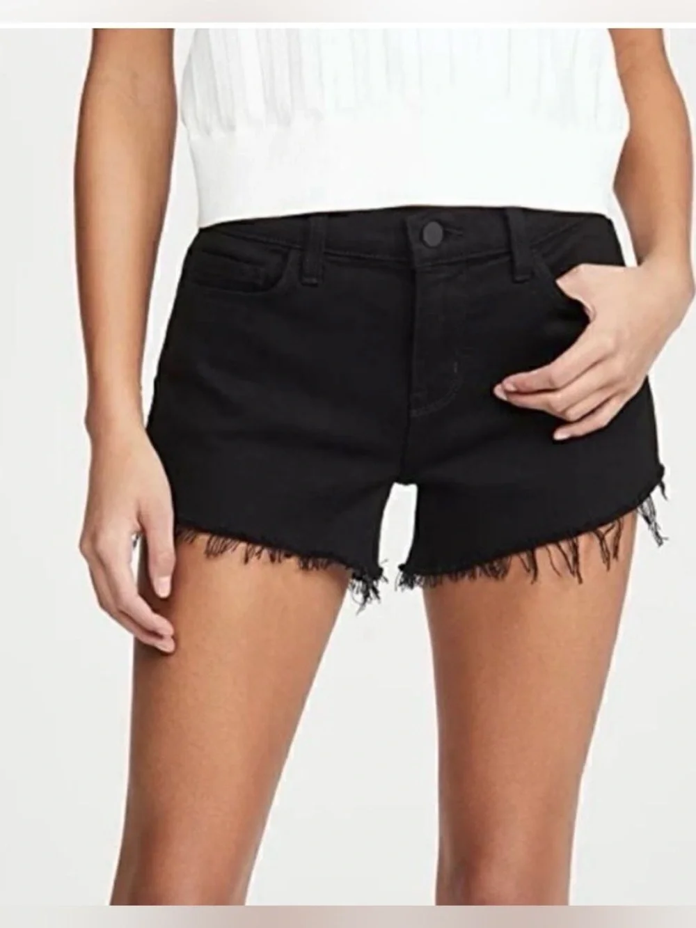 L’agance AUDREY Mid Rise Short in nior